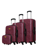 LPB LUGGAGE - 4er-Set: Hartschalenkoffer AELYS-C