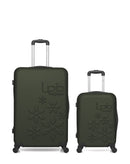 LPB LUGGAGE - 2er-Pack – Großer Koffer und Handgepäck ELEONOR