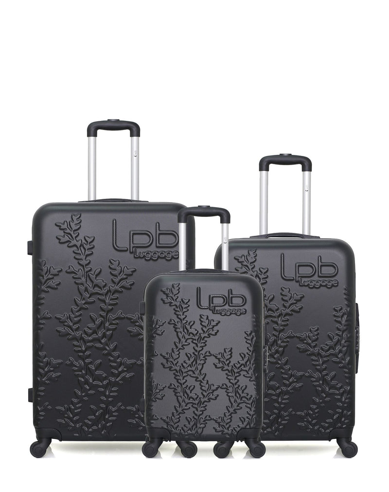LPB LUGGAGE – 3er-Pack – Großer Koffer, mittelgroßer Koffer und Handgepäck NAIS