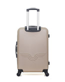 AMERICAN TRAVEL – 3er-Pack: Mittelgroßer Koffer, Handgepäck und Kosmetikkoffer CHELSEA