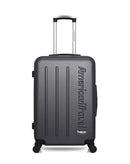 AMERICAN TRAVEL – 3er-Pack: Mittelgroßer Koffer, Handgepäck und Handgepäck XXS BRONX