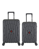 2-teiliges Hartschalen-Kofferset ODEON - Kabine und Kabine XS