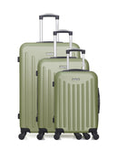 AMERICAN TRAVEL – 3er-Set: Hartschalenkoffer BROOKLYN