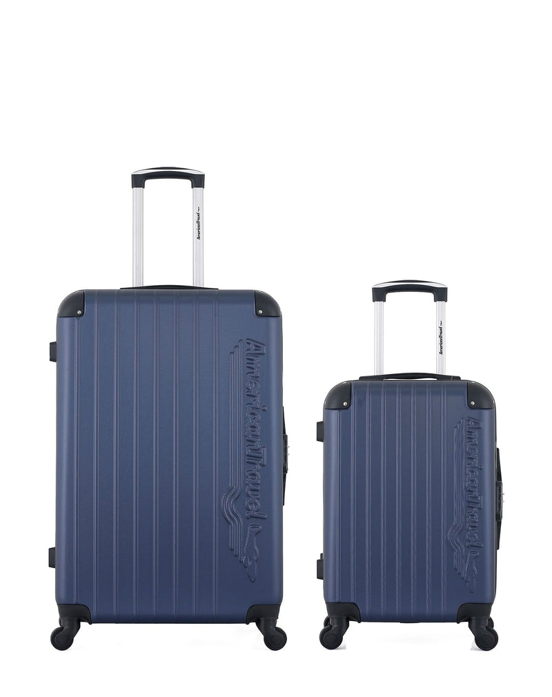AMERICAN TRAVEL - LOT DE 2 - Valises grand format et cabine BUDAPEST