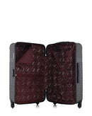 AMERICAN TRAVEL - 3er-Pack - Großer, mittelgroßer und Handgepäck-Koffer XXS MEMPHIS