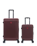 2er-Pack Hartschalenkoffer: Großer Koffer und Handgepäck GSTAAD