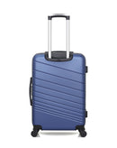 WAVE PARIS - 2er-Pack – Mittelgroßer Koffer und Handgepäck TIGRE