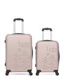 LPB LUGGAGE - 2er-Pack – Mittelgroßer Koffer und Handgepäck ELEONOR