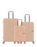 3er-Pack Hartschalenkoffer: Großer Koffer, mittelgroßer Koffer und Handgepäck XS CELIA