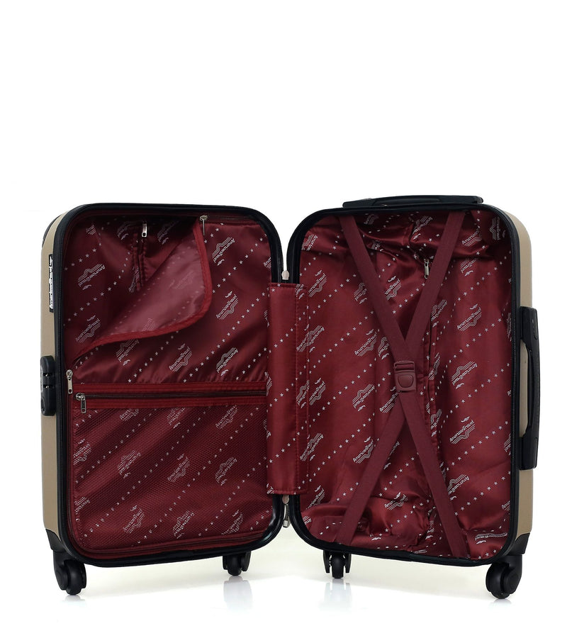 AMERICAN TRAVEL - LOT DE 2 - Valises cabine et cabine XXS BUDAPEST