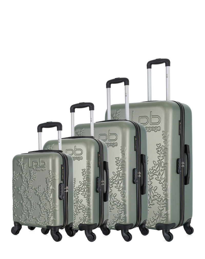 LPB LUGGAGE - 4er-Set: Hartschalenkoffer NAÏS-M