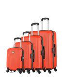 LPB LUGGAGE - 4er-Set: Hartschalenkoffer AGATA-M