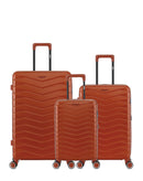 3er-Pack Hartschalenkoffer: Großer Koffer, mittelgroßer Koffer und Handgepäck XS SEATTLE