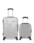 LPB LUGGAGE – 2er-Pack – Mittelgroßer Koffer und Handgepäck XXS NAIS