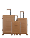 3er-Pack Hartschalenkoffer: Großer Koffer, mittelgroßer Koffer und Handgepäck XS CLEVELAND