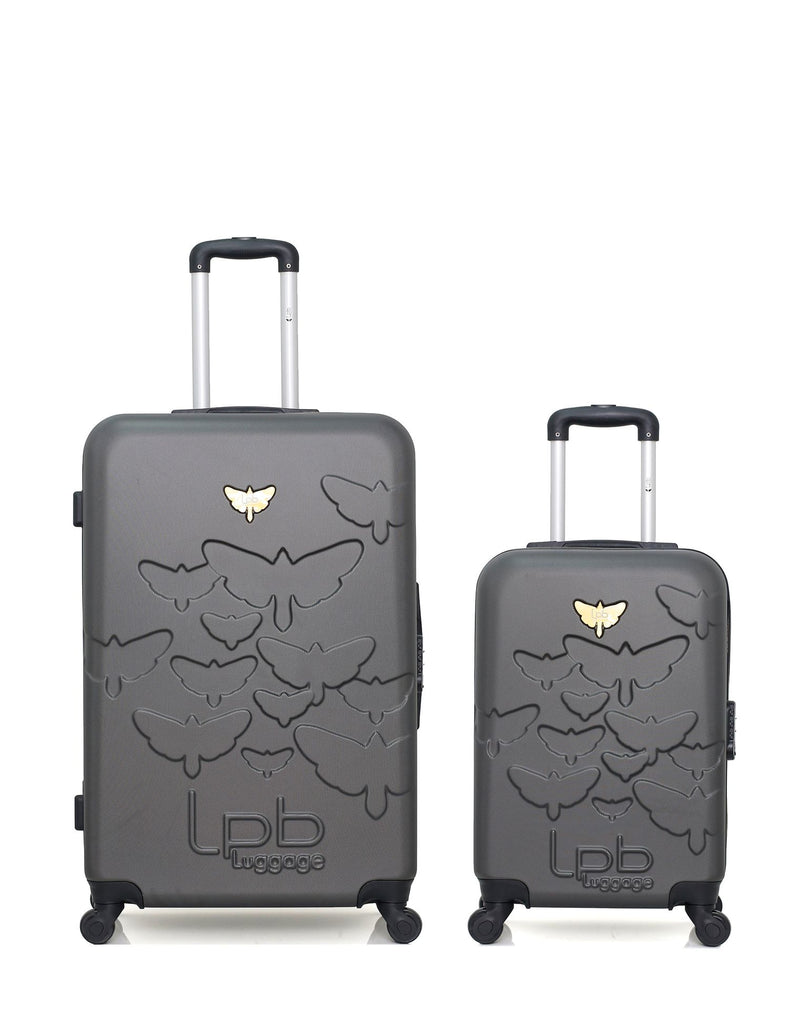 LPB LUGGAGE – 2er-Pack – Großer Koffer und Handgepäck AELYS