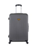 LPB LUGGAGE AGATA - 4-teiliges Gepäckset aus ABS (großes Format, mittleres Format, Handgepäck S und Handgepäck XXS)