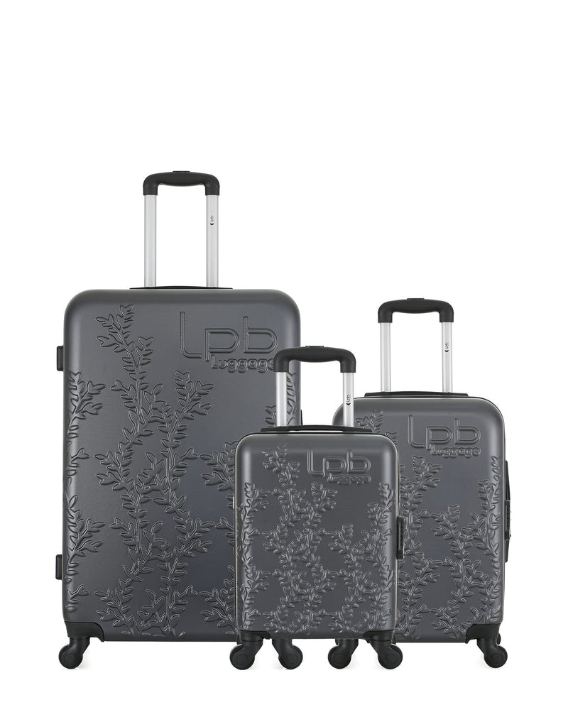 LPB LUGGAGE – 3er-Pack – Großer Koffer, Handgepäck und Handgepäck XXS