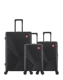3er-Pack Hartschalenkoffer: Großer Koffer, Handgepäck und Handgepäck XS FRIBOURG