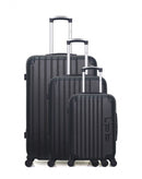 LPB LUGGAGE - 3er-Set: Hartschalenkoffer HAMBOURG