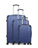 LPB LUGGAGE - 3er-Set: Hartschalenkoffer HAMBOURG