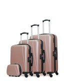 HERO – 4er-Set: Hartschalenkoffer LANZAROTE C