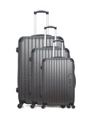LPB LUGGAGE - 3er-Set: Hartschalenkoffer HAMBOURG