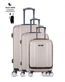 BLUESTAR - 3er-Set: Hartschalenkoffer BALTIMORE