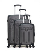 AMERICAN TRAVEL – 3er-Set: Hartschalenkoffer HARLEM-A