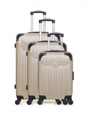 AMERICAN TRAVEL – 3er-Set: Hartschalenkoffer HARLEM-A