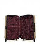 AMERICAN TRAVEL – 3er-Set: Hartschalenkoffer HARLEM-A
