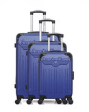 AMERICAN TRAVEL – 3er-Set: Hartschalenkoffer HARLEM-A