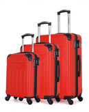 AMERICAN TRAVEL – 3er-Set: Hartschalenkoffer HARLEM-A