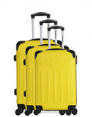 AMERICAN TRAVEL – 3er-Set: Hartschalenkoffer HARLEM-A