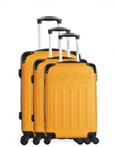 AMERICAN TRAVEL – 3er-Set: Hartschalenkoffer HARLEM-A