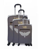 LPB LUGGAGE - 3er-Set: Weichschalenkoffer CLARA
