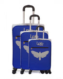LPB LUGGAGE - 3er-Set: Weichschalenkoffer CLARA