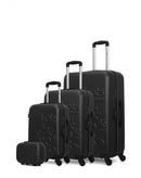 LPB LUGGAGE - 4er-Set: Hartschalenkoffer ELEONOR-C