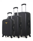 LPB LUGGAGE - 3er-Set: Hartschalenkoffer AGATA