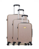 LPB LUGGAGE - 3er-Set: Hartschalenkoffer AGATA