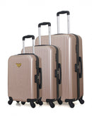 LPB LUGGAGE - 3er-Set: Hartschalenkoffer AGATA