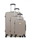 LPB LUGGAGE - 3er-Set: Hartschalenkoffer AGATA