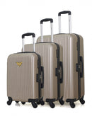 LPB LUGGAGE - 3er-Set: Hartschalenkoffer AGATA