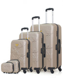 LPB LUGGAGE - 5er-Set: Hartschalenkoffer AELYS-F