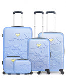 LPB LUGGAGE - 5er-Set: Hartschalenkoffer AELYS-F