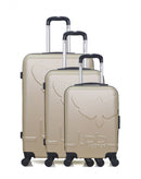 LPB LUGGAGE - 3er-Set: Hartschalenkoffer NORINE-A