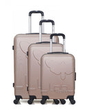 LPB LUGGAGE - 3er-Set: Hartschalenkoffer NORINE-A