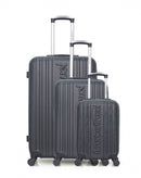 AMERICAN TRAVEL – 3er-Set: Hartschalenkoffer SPRINGFIELD-A
