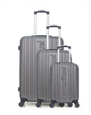 AMERICAN TRAVEL – 3er-Set: Hartschalenkoffer SPRINGFIELD-A