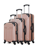 AMERICAN TRAVEL – 3er-Set: Hartschalenkoffer HARLEM-A